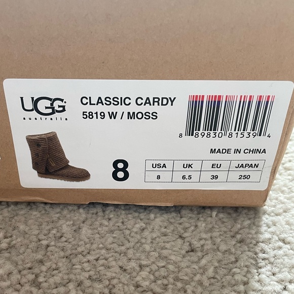 Brown Knit UGGs Women’s size 8 - Picture 16 of 16